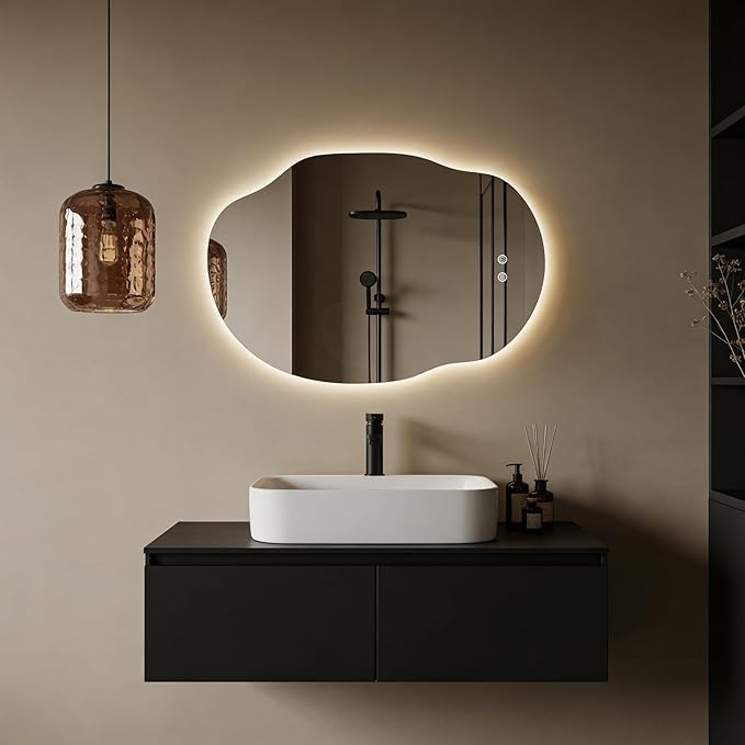 Asymmetrical Bathroom Mirror - Image 3