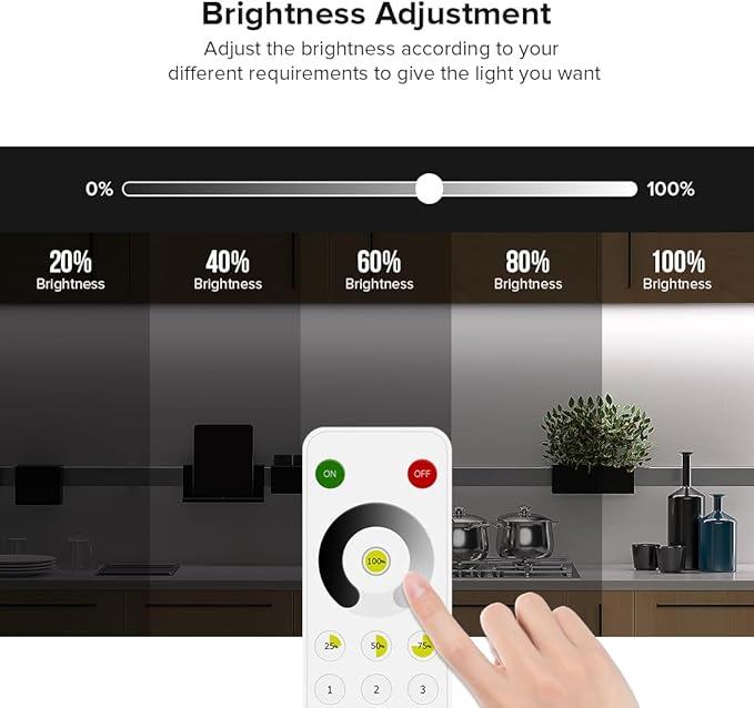 BTF-LIGHTING SP630E Bluetooth Controllers 4 Zones 2.4GHz Dimming RF RB1 Remote - Image 4