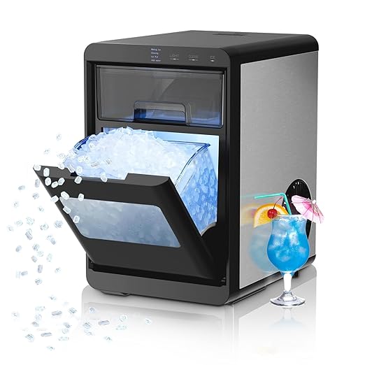 Antarctic Star Nugget Ice Maker Countertop - 44LB/Day by AntarcticStar