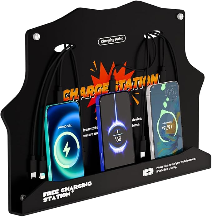 Wall Mounted Cell Phone Charging Station - Image 3