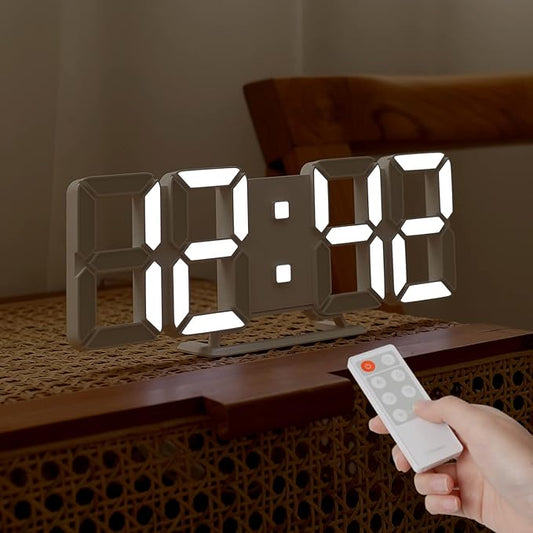 mooas 3D Pure Slim M LED Clock by mooas