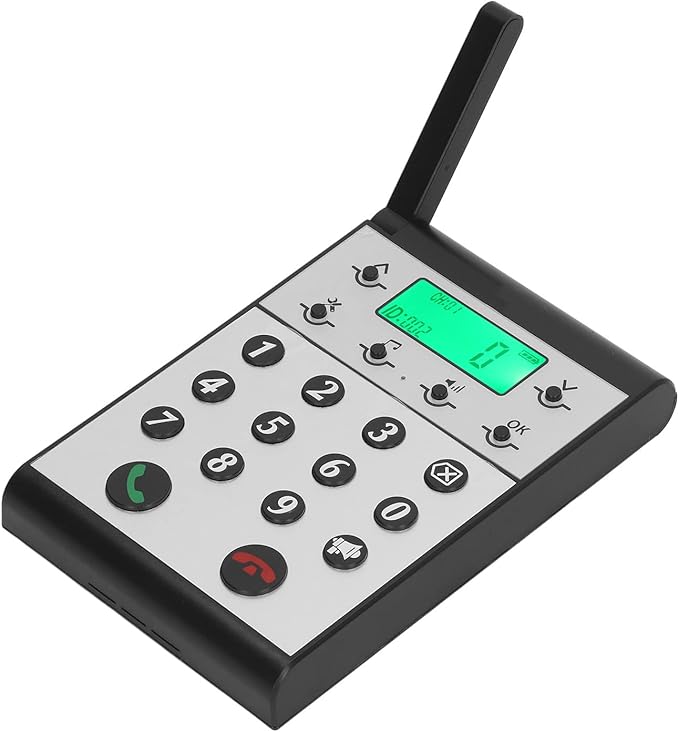 Eujgoov 1000m Distance Wireless Intercom Phone Hands Intercom System - Image 2