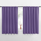 NICETOWN Blackout Curtains for Bedroom, Lilac Purple, 1 Pair, 62 by 63-inch by NICETOWN