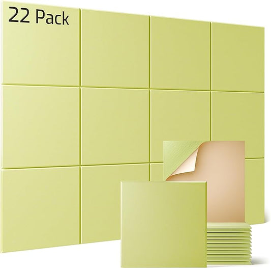 Sonicism 22 Pack Acoustic Wall Panels by Sonicism