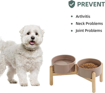 Ceramic 6.1inch Raised Dog Bowl - Image 5