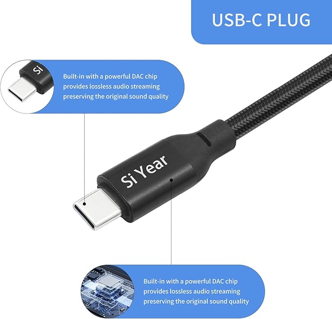 SiYear USB C to Dual XLR Male Audio Cable, Type C to 2 XLR Male Adapter Stereo - Image 8
