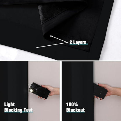 ChrisDowa 100% Blackout Curtains - Image 4