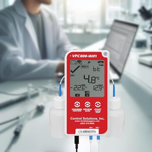 Control Solutions VFC800 Temperature Data Logger - Image 5