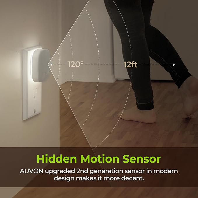 AUVON Plug-in LED Backlit Night Light - Image 3