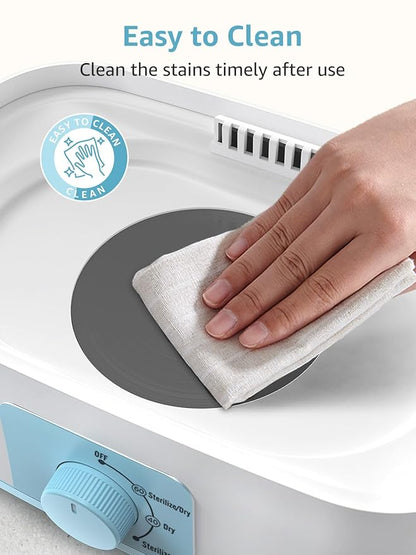 Grownsy Adjustable 4 in 1 Large Bottle Sterilizer and Dryer, 8 Bottles Capacity - Image 7