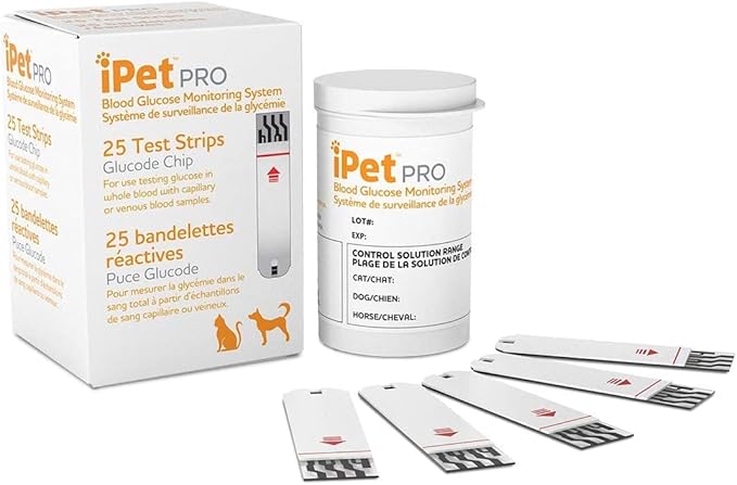 iPet PRO Blood Glucose Test Strips by UltiCare