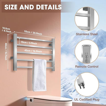 Towel Warmer Rack, Heated Towel Racks - Image 4
