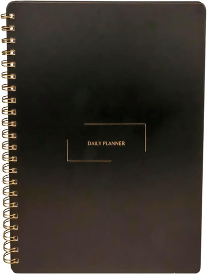 Undated Daily Planner | 8.25” x 11.75” To Do List Notebook | Work Productivity - Image 2