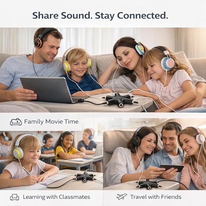 Mizi USB-C Headphone Splitter 5-Way - Image 6