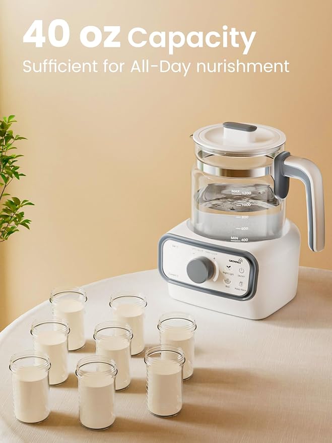 GROWNSY Baby Instant Warmer, Glass Water Boiler - Image 7