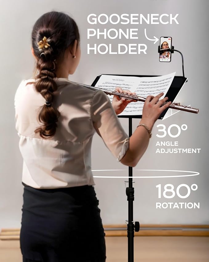 PropVue Projector Tripod Stand, Height Adjustable 27" to 62" & Floor Projector - Image 6