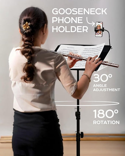 PropVue Projector Tripod Stand, Height Adjustable 27" to 62" & Floor Projector - Image 6