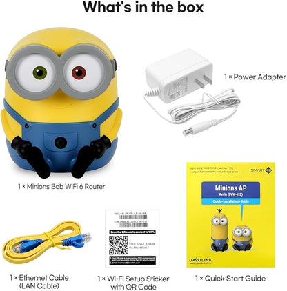 Davolink Minions Series WiFi 6 / 6E Gaming Router WiFi Extender Dual & Tri-Band - Image 2