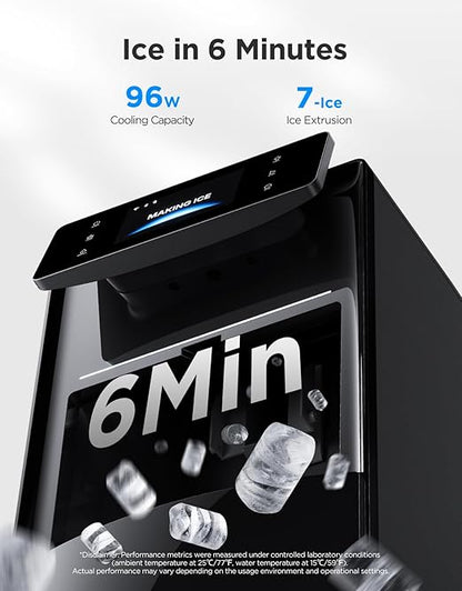 GoveeLife Smart Nugget Ice Maker Pro, 60lbs Daily, 6-Minute First Ice, 40dB - Image 3