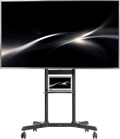 VIVO Mobile TV Cart for 55 to 100 inch Screens up to 165 lbs, LCD LED OLED 4K by VIVO