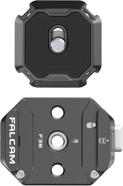 FALCAM F38 Quick Release Kit V2, Quick Release System, Base and Plate by FALCAM