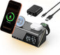 TobenONE 6-in-1 Alarm Clock Wireless Charging Station by TobenONE