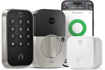 Yale Assure Lock 2 Keypad with Wi-Fi Connect, Satin Nickel Deadbolt by Yale