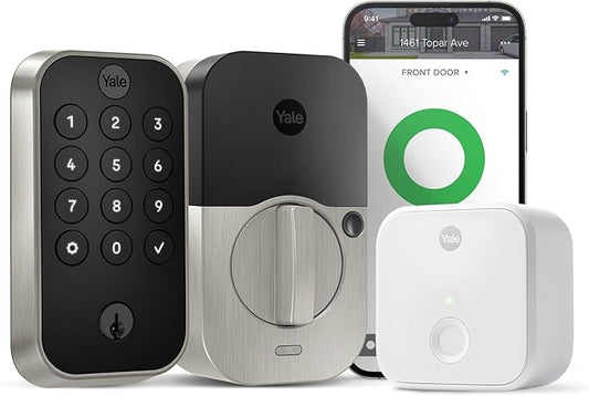 Yale Assure Lock 2 Keypad with Wi-Fi Connect, Satin Nickel Deadbolt by Yale