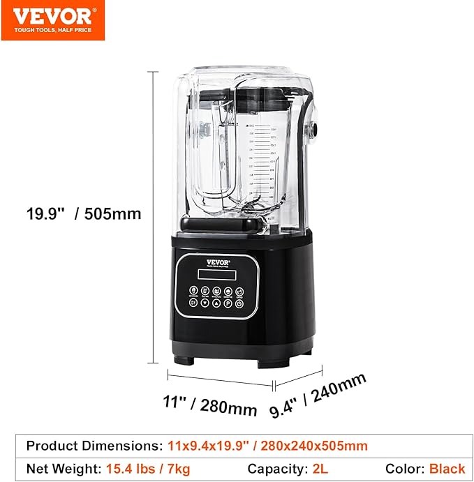 VEVOR Professional Blender - Image 7