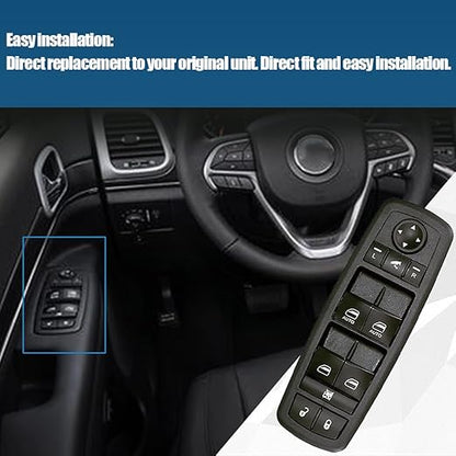 Master Power Window Control Switch Front Driver Side Fits - Image 4