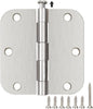 12 Pack Interior 3.5" Brushed Nickel Door Hinges by TDCHINGES