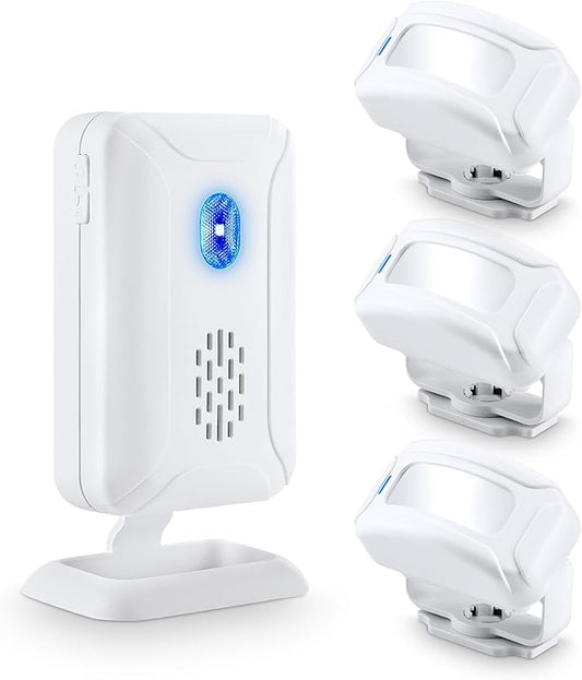 KCMYTONER Wireless Motion Sensor Door Chime, Entry Alert Chime by KCMYTONER