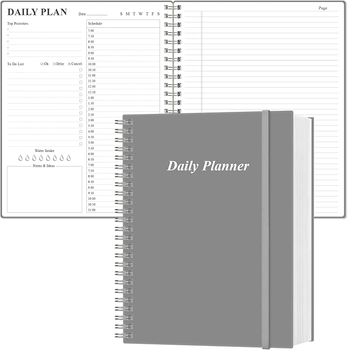 Daily Planner Undated by Heveboik