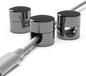 ICONIT Cable Anchors for Desk Organization Gun Metal | Premium Aluminum Cord by ICONIT