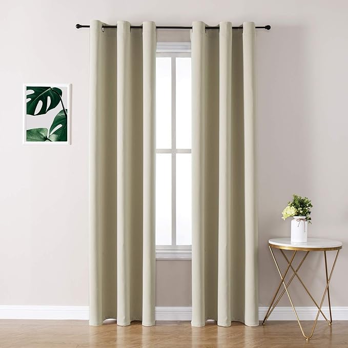 ChrisDowa Grommet Room Darkening Curtains by ChrisDowa