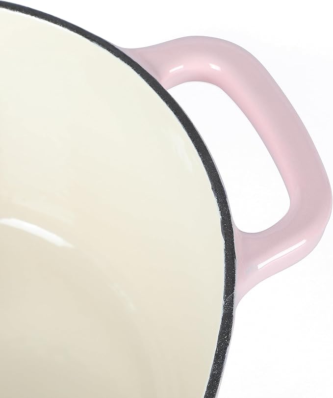 Martha Stewart Heart Shaped 2-Quart Enamel Cast Iron Dutch Oven - Image 6