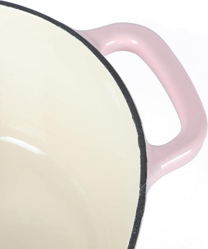Martha Stewart Heart Shaped 2-Quart Enamel Cast Iron Dutch Oven - Image 6