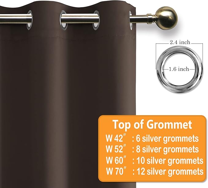 Hiasan Grommet Blackout Curtains - Image 6