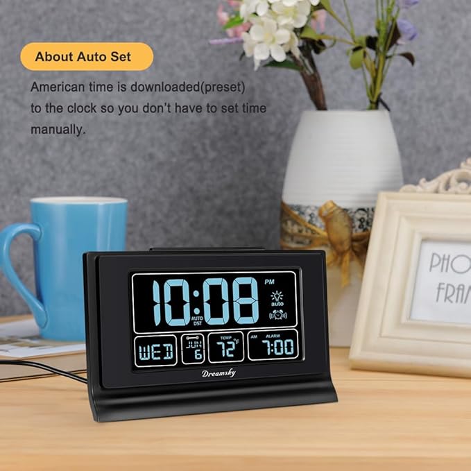 DreamSky Alarm Clocks for Bedrooms - Image 3