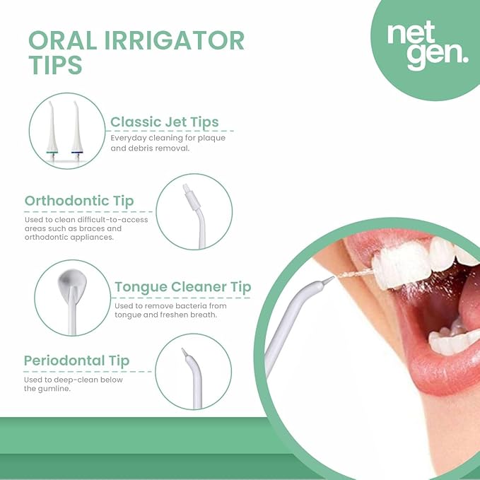 Cordless Water Dental Flosser for Teeth & Gums, Portable Electric Oral Irrigator - Image 5