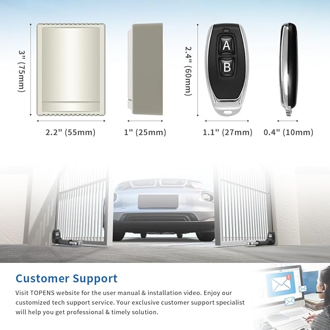 TOPENS HLR01 HomeLink Compatible Universal Receiver - Image 7
