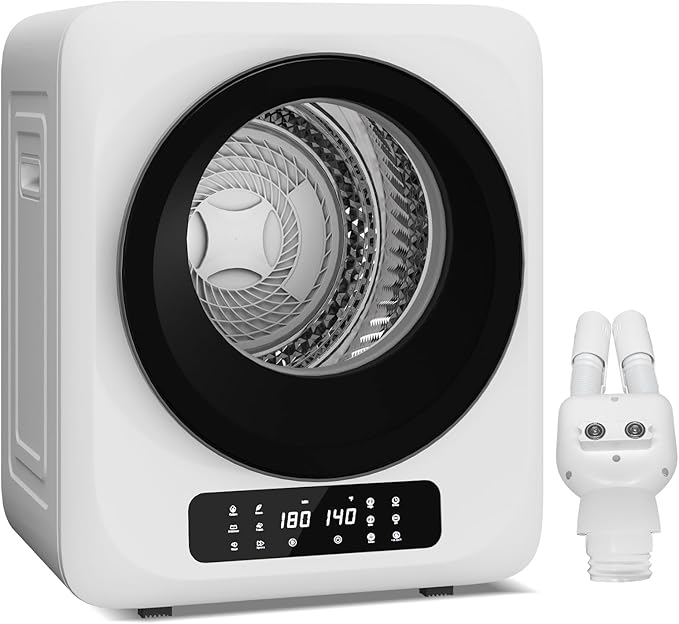 Zynkez 12Lbs Portable Clothes Dryer, 120V 850W Electric Compact Laundry Dryer by Zynkez