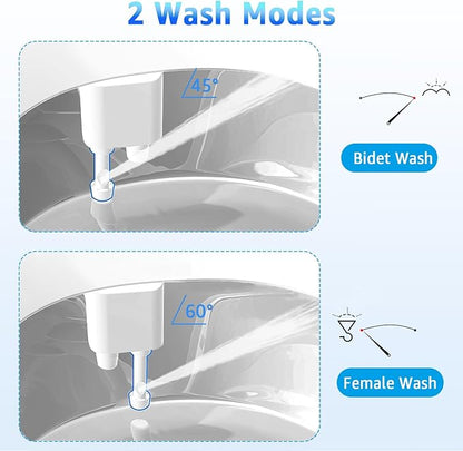 Bidet Attachment for Toilet, Non-Electric Fresh Cold Water, Toilet Bidet - Image 3