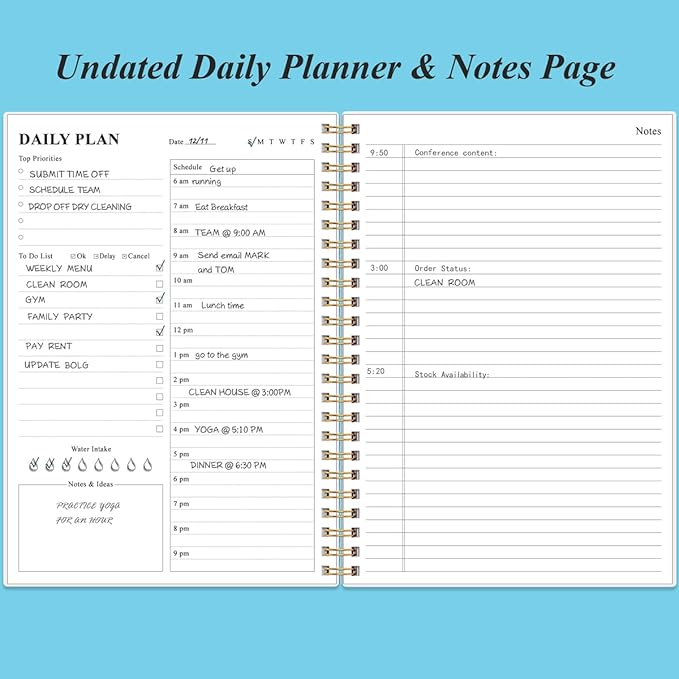 Daily Planner Undated - Image 3