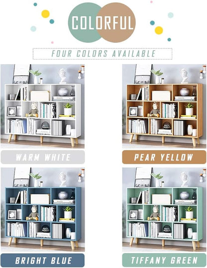 IOTXY Wooden Open Shelf Bookcase - Image 4