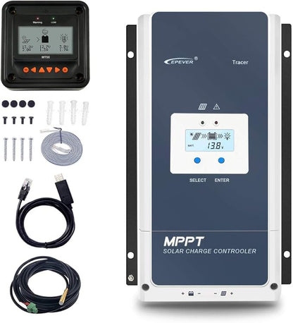 EPEVER 80A MPPT Solar Charge Controller 12V/24V/36V/48V Auto Max.PV 150V Input by iSunergy