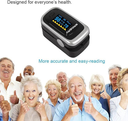 WRINERY Oxygen Saturation Monitor, Pulse Oximeter Fingertip, Oxygen Monitor - Image 8