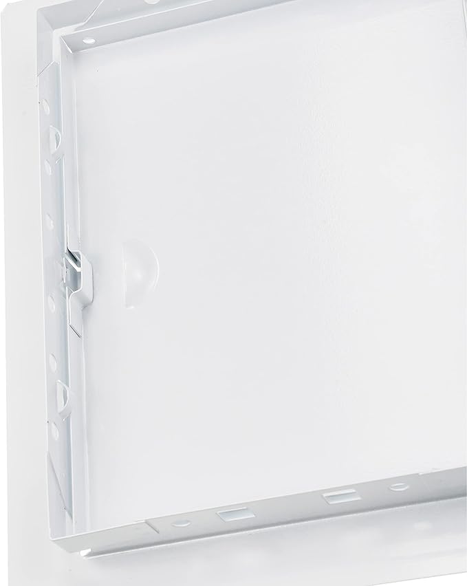 6" x 8" White Metal Access Door. Plumbing, Electricity, Alarm Wall Access Panel - Image 6