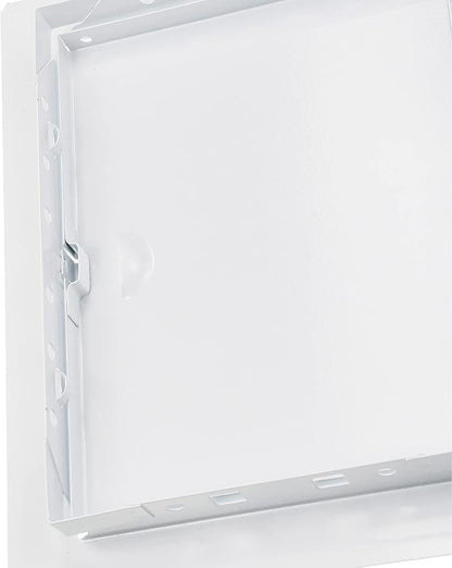 6" x 8" White Metal Access Door. Plumbing, Electricity, Alarm Wall Access Panel - Image 6