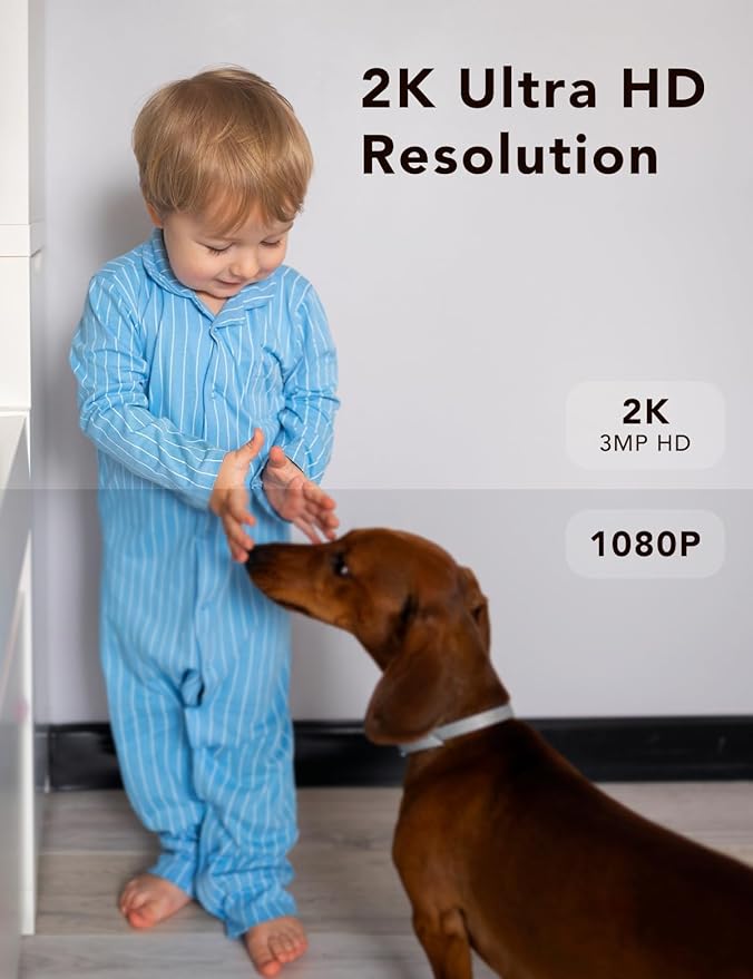 2K Security Camera Wired, Outdoor/Indoor - Image 3